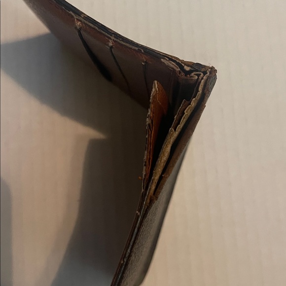 Authentic Louis Vuitton Monogram Black and Brown Card Holder - Picture 6 of 7